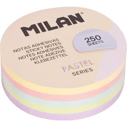 Κύβος αυτοκόλλητα χαρτάκια Milan Pastel 250φ. 41671P250