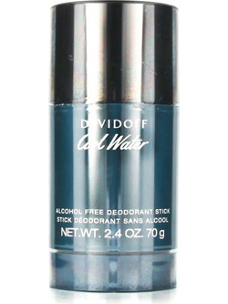 Davidoff Cool Water Alcohol Free Ανδρικό Αποσμητικό Stick Χωρίς Αλουμίνιο 70gr