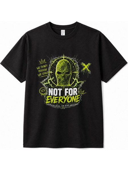 Ghetto Greece Not For Everyone Green Edition T-Shirt