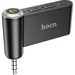 Wireless car receiver Hoco AUX Bluetooth Jack 3,5mm E58 black
