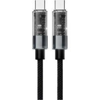 Καλώδιο φόρτισης & data - USB Type-C σε Type-C - Fast Charge - P1S - 60W - 1.2m - 220640 SGL