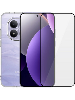 Vivid Set TPU Case + Full Face Tempered Glass Θήκη Σιλικόνης (Xiaomi Redmi Note 15 Pro 4G)