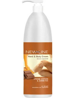 Imel New Line Choco & Caramel Hand & Body Ενυδατική Κρέμα Σώματος 1lt