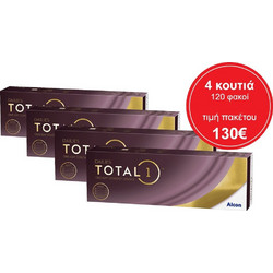 Alcon Ημερήσιοι Φακοί Επαφής Σιλικόνης Υδρογέλης 120τμχ