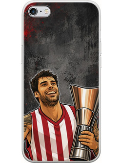 Θήκη Kings of Europe Legends - Saint George iPhone 6/6s Flexible TPU (Διάφανη Σιλικόνη)