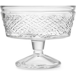 Μπωλ Παγωτού Diamond Sweet Temptations (Σετ 2Τμχ) 1005528 250ml Clear Royal Leerdam Γυαλί