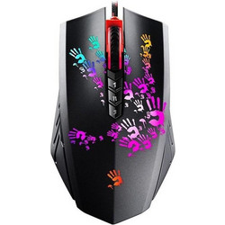 A4Tech Bloody A60 Ενσύρματο Gaming Ποντίκι RGB 4000 DPI Black