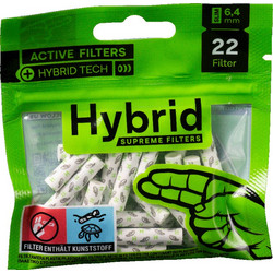 Hybrid Supreme Filters 6,4mm Bag 22pcs