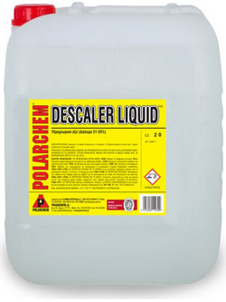 Polarchem Descaler Liquid - Ισχυρό Όξινο Καθαριστικό Αλάτων και Υπολειμμάτων Τσιμέντου 20L