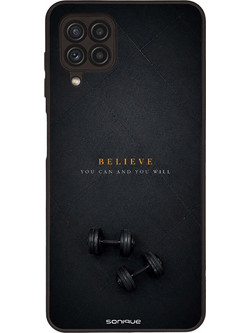 Sonique Men's Edition Θήκη με Σχέδιο «Believe» (Samsung Galaxy A22 4G / Galaxy M32 4G / Galaxy M22 4G)