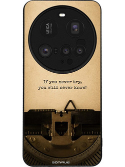 Sonique Men's Edition Back Cover με Σχέδιο «Old Letter» (Xiaomi 15 Ultra)
