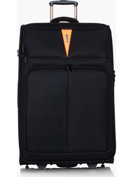 Diplomat ZC6100-71 Βαλίτσα Μεγάλη 71x46x28cm με 2 Ρόδες Μαύρη