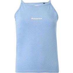 Dickies Honeyville Tank Top Γυναικεία Αμάνικη Μπλούζα Cotton/Elastane Slim Fit - Endless Sky DK0A8852L39
