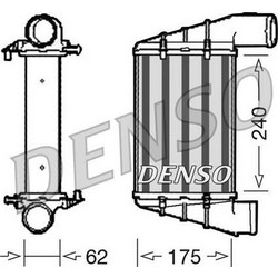 Denso DIT02001 - DENSO ΨΥΓΕΙΟ INTERCOOLER VAG