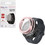 Volte-Tel Edge Cover Πλαστική Θήκη Tempered Glass για Samsung Galaxy Watch 8 Classic 46mm Ροζ Χρυσή