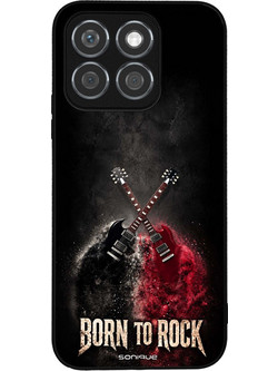 Sonique Men's Edition Θήκη (Honor X8b) με Σχέδιο «Born to Rock»
