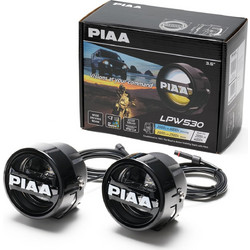 PIAA DKW531 LPW530 3.5" Round lamp kit 20W / 2000lm per lamp6000K / 4000K / 2500K 3 color modes Driving Beam