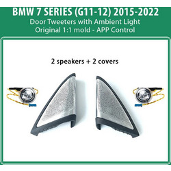 DIGITAL IQ AMBIENT BMW S.7 (TW) (G12) mod. 2015-2022 TWEETER (Tweeters with Ambient Light for BMW Series 7 mod. 2015-2022)