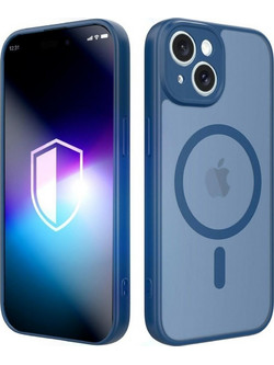 3MK Misty Magcase Case For Apple Iphone 15 Blue