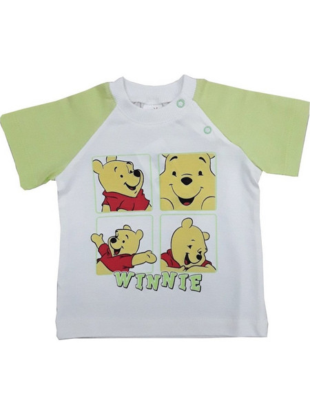 Μπλουζάκι Κοντομάνικο Pooh Beboulino Lime