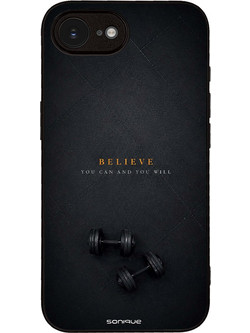 Sonique Men's Edition Θήκη με Σχέδιο «Believe» (iPhone 16e / 17e)