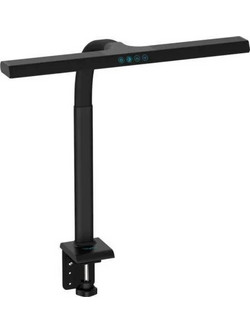 Digitus LED Φωτιστικό Γραφείου σε Μαύρο Χρώμα DA-90490