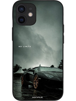 Sonique Men's Edition Back Cover No Limits (iPhone 12 mini)