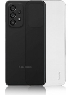 Fonex TPU Back Cover Black (Galaxy A33)