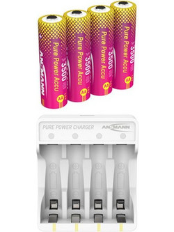 Ansmann Pure Power + 4xAA 3500mAh