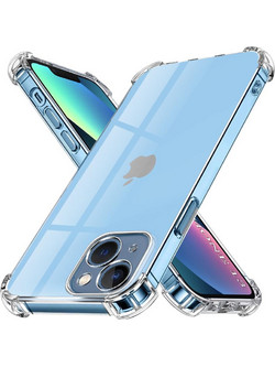 Techsuit Shockproof Clear Silicone Θήκη iPhone 13 Clear