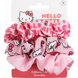 Αξεσουάρ για τα Μαλλιά Scrunchies 3τμχ HELLO KITTY