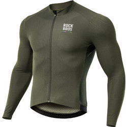 Rockbros Road To Sky men's Cycling Jersey Long Sleeve L - Green 5907769392375 - (15220003004)