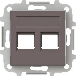 SKY 8518.2 TP μετώπη τηλεφώνου 2 γραμμών RJ12 Taupe