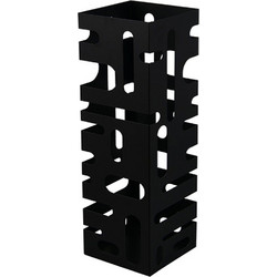 Ομπρελοθήκη Doris 2900102 15,5x15,5x49cm Black Mirrors & More Μέταλλο