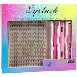 Kit Βλεφαρίδων τουφάκια 10D/C 0.10 mix