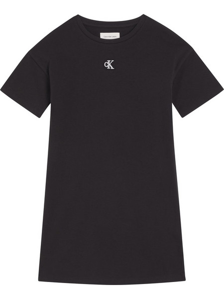 Calvin Klein Παιδικό Φόρεμα Ck Monogram Tee Dress Black