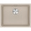 Franke Maris Bowl MRG 210/110-52 Coffee Υποκαθήμενος Νεροχύτης Γρανίτη 55x43cm