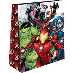 534874 ΣΑΚΟΥΛΑ ΔΩΡΟΥ ΧΑΡΤΙΝΗ 33Χ45Χ12ΕΚ AVENGERS ΣΕΤ 12 ΤMX (ΣΕΤ 12 ΤΕΜΑΧΙΩΝ)