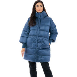 Splendid Γυναικείο Μπουφάν Χειμωνιάτικο Puffer Μακρύ Navy Μπλε 48-101-018-26