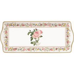 Easy Life Πιατέλα Σερβιρίσματος Πορσελάνης Chant des Roses 35x15cm Ροζ