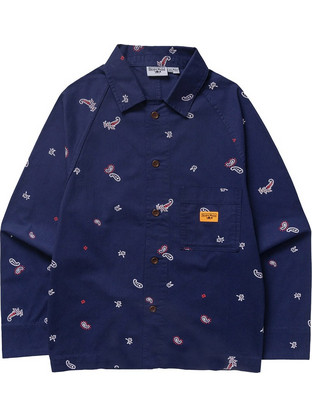 Service Works Unisex jacket Paisley Front Of House Jacket ROYAL