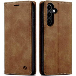 Spacecase Wallet Θήκη Πορτοφόλι Light Brown (Samsung Galaxy S26)