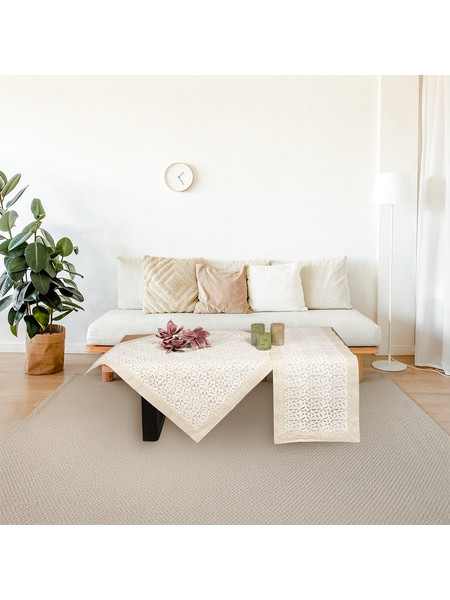 Τραβέρσα Λινή 40x170 Μπεζ Iis Home
