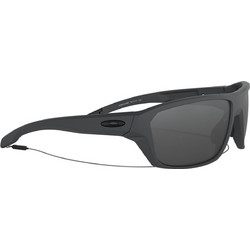Oakley OO9416 24 Ανδρικά Γυαλιά Ηλίου Ορθογώνια Κοκάλινα Μαύρα με Μαύρο Καθρέπτη Φακό