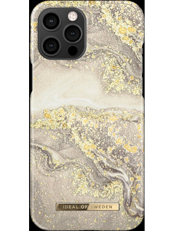 iDeal of Sweden Fashion Back Cover Sparkle Greige Marble (iPhone 12 Pro Max)