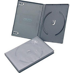 Θήκη Μονή 7mm για DVD Slim Μαύρη
