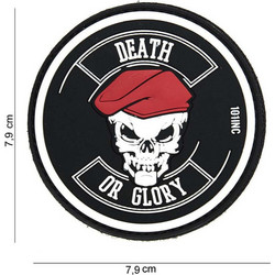 Σήμα Death or Glory black 101INC - Μαύρο