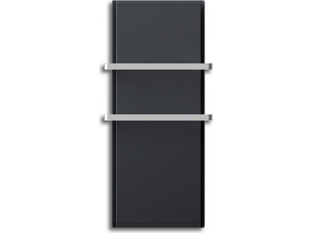 Radialight Icon 2B Grey Ηλεκτρική Πετσετοκρεμάστρα 750W με Θερμοστάτη 95x45cm