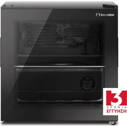 Ψυγείο Mini Bar INVENTOR Μαύρο BC-44BE 49.5x47x44cm