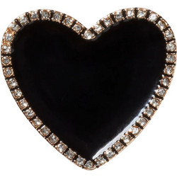 Αξεσουάρ Jibbitz Charms CROCS Black Heart